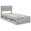 Berkfield Bed Frame Grey Sonoma 75 x 190 cm Engineered wood 4