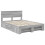 Berkfield Bed Frame Grey Sonoma 140 x 200 cm Engineered Wood 4