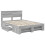 Berkfield Bed Frame Grey Sonoma 140 x 200 cm Engineered Wood 5