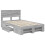 Berkfield Bed Frame Grey Sonoma 120 x 200 cm Engineered Wood 5