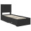 Berkfield Bed Frame Black and Silver 70 x 190 cm Engineered Wood 4