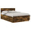 Berkfield Bed Frame Smoked Oak 150 x 200 cm Engineered Wood 2