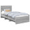 Berkfield Bed Frame Grey Sonoma 80 x 200 cm Engineered Wood 2