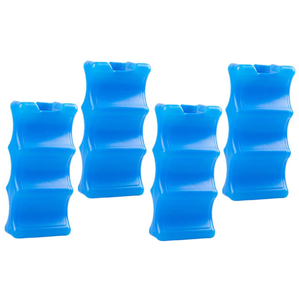 4Pcs Breast Milk Ice Packs Set Reusable Cooling Packs for Breastfeeding Moms Travel and Storage