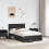 Berkfield Bed Frame with Headboard Black 135 x 190 cm Engineered Wood 3