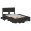 Berkfield Bed Frame with Headboard Black 135 x 190 cm Engineered Wood 5