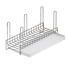 Bottle Drying Rack Stainless Steel Cup Organizer for Kitchen Counter, Fast Drying Compact Design