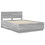 Berkfield Bed Frame Grey Sonoma 150 x 200 cm Engineered Wood 5