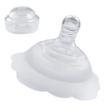 Breastfeeding Nipple Protector and Reusable Breast Pads Transparent Soft Comfort Shield for Moms