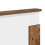 Berkfield Bed Frame with Headboard Old Wood 120 x 190 cm Solid Pine Wood 7