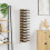 Berkfield Wall Mounted Wine Rack for 24 Bottles Gold Iron 3