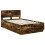 Berkfield Bed Frame Smoked Oak 135 x 190 cm Engineered Wood 5