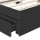 Berkfield Storage Bed with Headboard Black 200 x 200 cm Engineered Wood 7