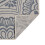 Berkfield Outdoor Flatweave Rug 140x200 cm Blue Pattern 2