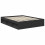 Berkfield Bed Frame with Headboard Black 150 x 200 cm Solid Pine Wood 5