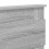 Berkfield Bed Frame with Storage Grey Sonoma 135 x 190 cm Solid Pine Wood 7
