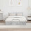 Berkfield Ottoman Bed Frame Concrete Grey 120 x 200 cm Engineered Wood 4