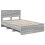 Berkfield Bed Frame Grey Sonoma 120 x 123 cm Engineered Wood 4