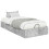 Berkfield Ottoman Bed Frame Concrete Grey 90 x 200 cm Engineered Wood 2