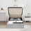 Berkfield Ottoman Bed Frame Grey Sonoma 80.5 x 200 cm Engineered Wood 4