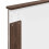 vidaXL Bed Frame with Headboard Brown Oak 75 x 190 cm Solid Pine Wood 11
