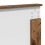 Berkfield Bed Frame with Headboard Old Wood 120 x 190 cm Solid Pine Wood 7