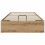 Berkfield Ottoman Bed Frame Artisan Oak 80.5 x 200 cm Engineered Wood 5