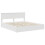 Berkfield Storage Bed with Headboard White 180 x 200 cm Engineered Wood 4