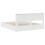 Berkfield Storage Bed with Headboard White 180 x 200 cm Engineered Wood 6