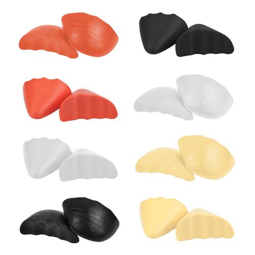 10Pcs Daily Comfort Soft PU Shoe Inserts-pointed tip BK 1