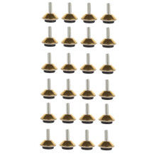 2pcs Adjustable Furniture Leveling Feet Heavy Duty Swivel Levelers for Tables Chairs Cabinets AntiSkid Floor Protection