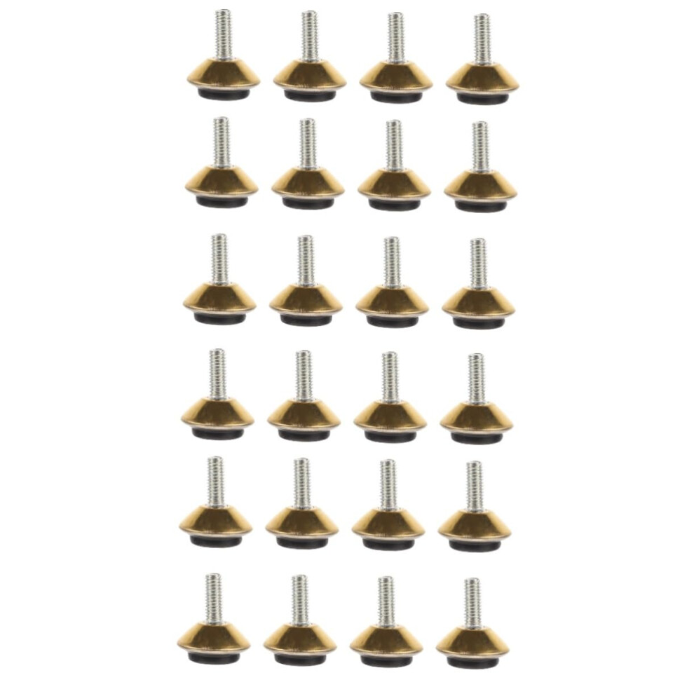 2Pcs Adjustable Furniture Leveling Feet Heavy Duty Swivel Levelers For Tables Chairs Cabinets Antiskid Floor Protection 9351714800976