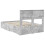 Berkfield Bed Frame Concrete Grey 120 x 190 cm Engineered Wood 6