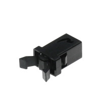 PR001 Small Door Lock Switch 200 Pack Black Cabinet Key Lock for Air Conditioner Set Box