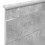 Berkfield Bed Frame Concrete Grey and Silver 75 x 190 cm Engineered Wood 7