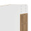 Berkfield Bed Frame Artisian Oak 150 x 200 cm Solid Pine Wood 7