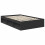Berkfield Bed Frame with Headboard Black 120 x 200 cm Solid Pine Wood 5