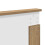 Berkfield Bed Frame Artisian Oak 135 x 190 cm Solid Pine Wood 7