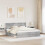Berkfield Bed Frame Grey Sonoma 180 x 200 cm Solid Pine Wood 3