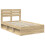 Berkfield Bed Frame with Headboard Sonoma 120 x 190 cm Solid Pine Wood 4