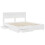 Berkfield Bed Frame with Headboard White 180 x 200 cm Engineered Wood 5