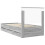 Berkfield Bed Frame with Drawer Grey Sonoma 90 x 190 cm Engineer Wood 6