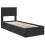 Berkfield Storage Bed with Headboard Black 75 x 190 cm Engineered Wood 4