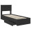 Berkfield Storage Bed with Headboard Black 75 x 190 cm Engineered Wood 5