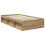 Berkfield Bed Frame Artisian Oak 100 x 200 cm Solid Pine Wood 5