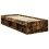Berkfield Bed Frame with Headboard Smoked Oak 75 x 190 cm Solid Pine Wood 5