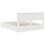 Berkfield Storage Bed with Headboard White 160 x 200 cm Engineered Wood 6