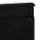 Berkfield Bed Frame with Headboard Black 135 x 190 cm Solid Pine Wood 7
