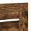 Berkfield Bed Frame with Headboard Smoked Oak 75 x 190 cm Solid Pine Wood 7