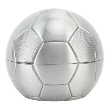Durable Metal Soccer Ball Money Bank Large Capacity Football Piggy Bank for Kids Boys Girls Decorative Design